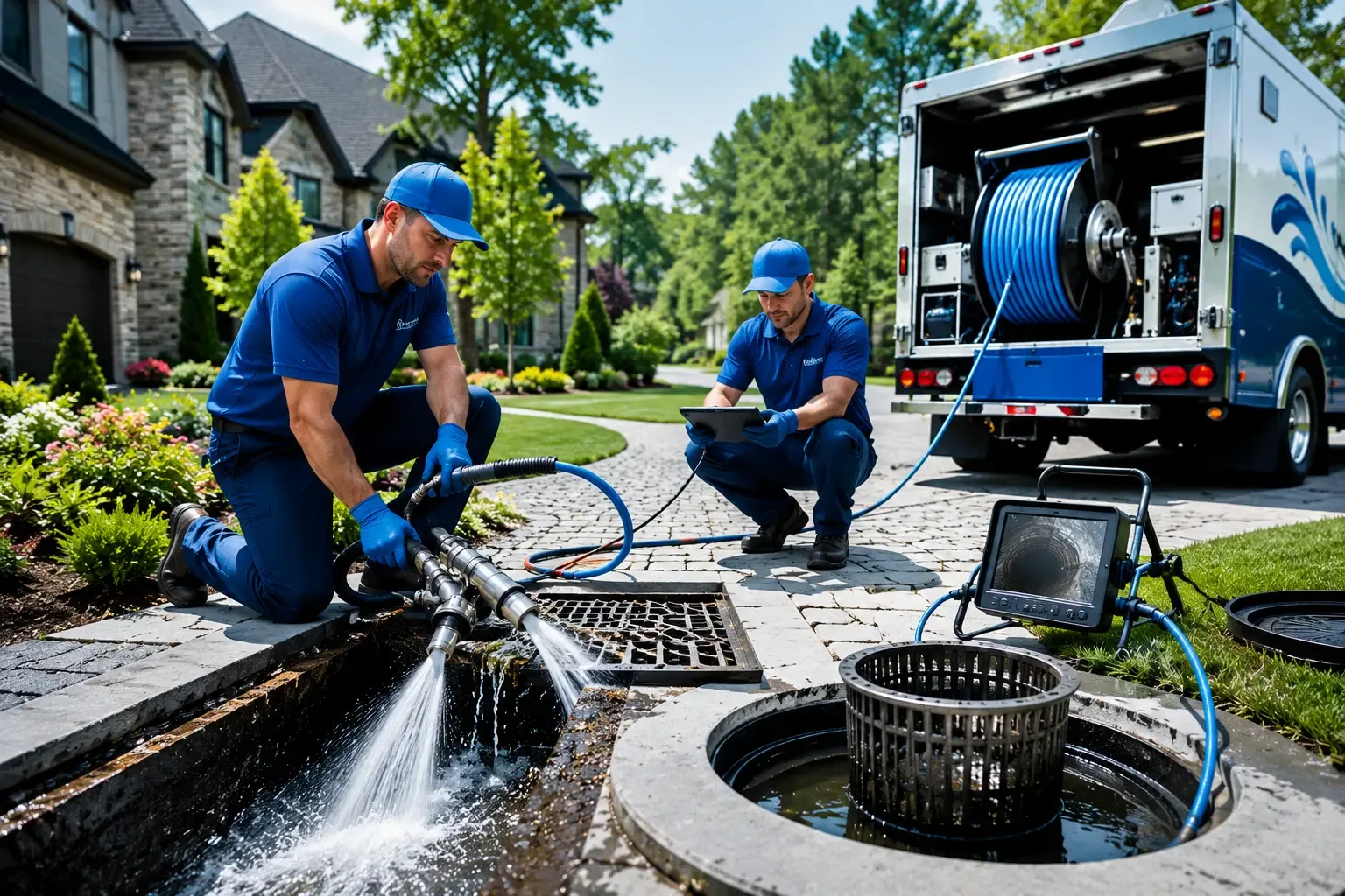 Local outdoor drain cleaning professionals in Washington, KS
